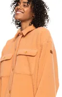 Over And Out Fleece Shirt Jacket