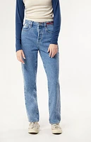 Budweiser By PacSun Medium Indigo Dad Jeans