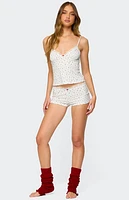Edikted Viola Floral Lacey Shorts