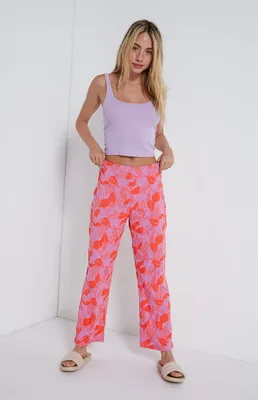 RVCA High Waisted Drip Trousers