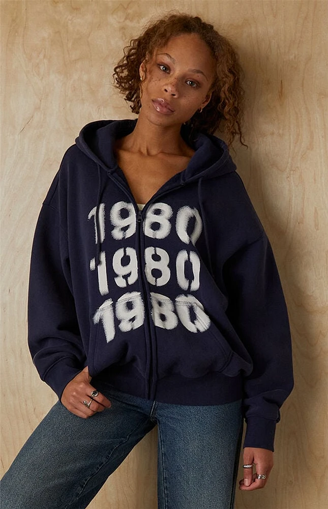 Pacsun 1980 Repeat Full Zip Hoodie