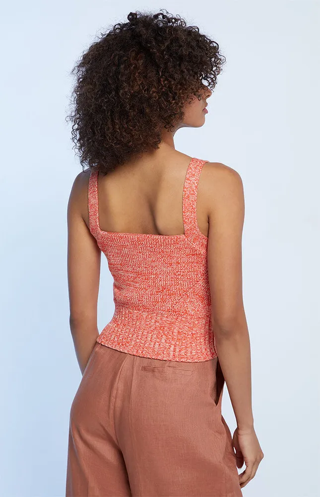 MINKPINK Millie Knit Cropped Tank Top