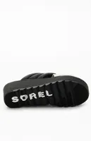 SOREL Women's Cameron Flatform Wedge Mule Sandals