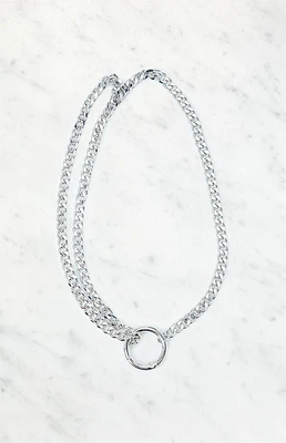 LA Hearts Thick Chain Necklace
