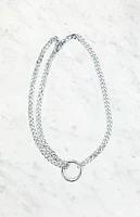 LA Hearts Thick Chain Necklace