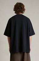 Fear of God Essentials Black Heavy Crew Neck T-Shirt