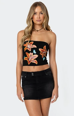 Edikted Tigerlily Tube Top