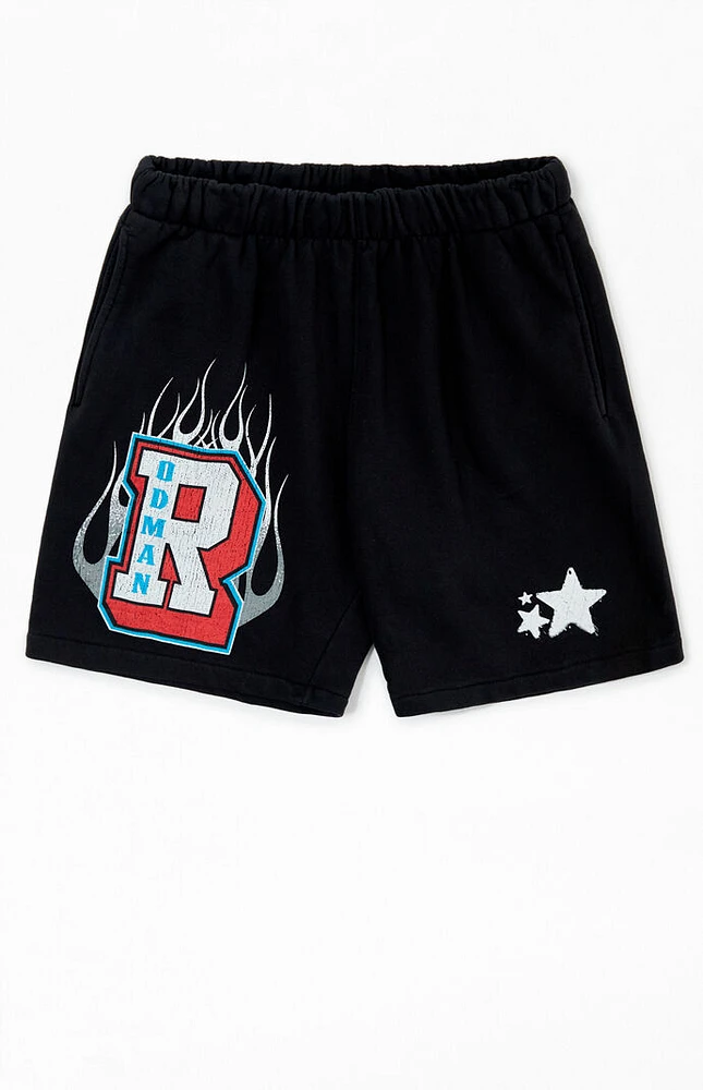 RODMAN BRAND Varsity Fleece Shorts