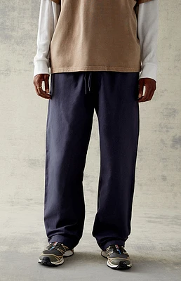 Blue Straight Trousers