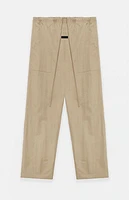 Fear of God Essentials Desert Sand Textured Nylon Utility Pants