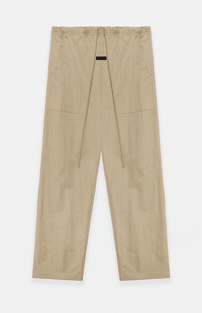 Fear of God Essentials Desert Sand Textured Nylon Utility Pants