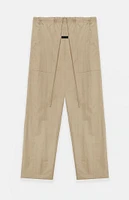 Fear of God Essentials Desert Sand Textured Nylon Utility Pants