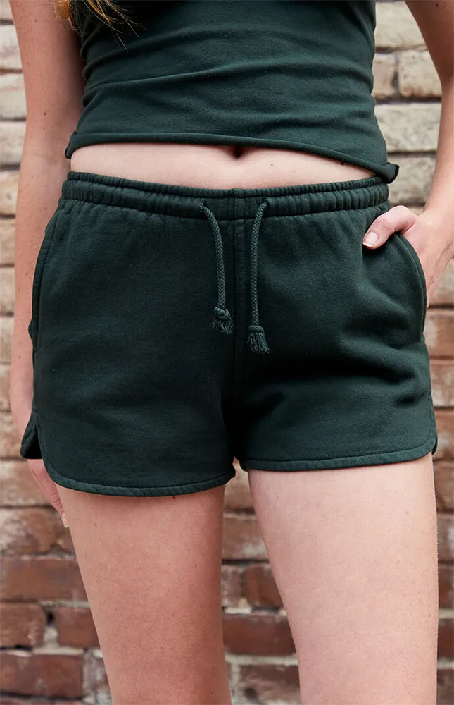 John Galt Olive Summer Thermal Shorts