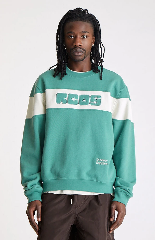 RC Outdoor Supply Paneled Crew Neck Sweatshirt