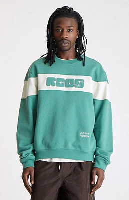 RC Outdoor Supply Paneled Crew Neck Sweatshirt