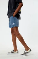 PacSun Nylon Collegiate 6.5" Swim Trunks