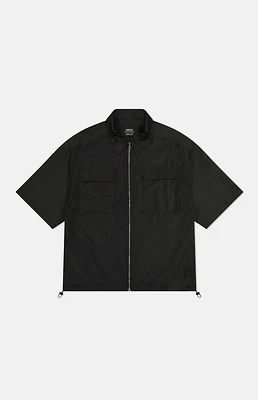 WeSC America Inc Black Open Wind Nylon Shirt