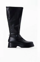 Women's Kimberly Faux Leather Knee High Boots