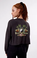 Billabong Beach Boyfriend Cropped T-Shirt