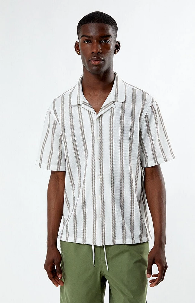 PacSun Whirl Weave Camp Shirt