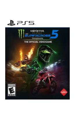 Monster Energy Supercross 5 PS5 Game