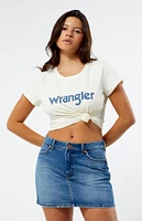 Wrangler x PacSun Rodeo Denim Mini Skirt