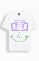 Obey Happy Boombox Heavyweight T-Shirt