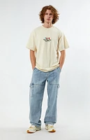 PacSun Light Indigo Baggy Cargo Jeans