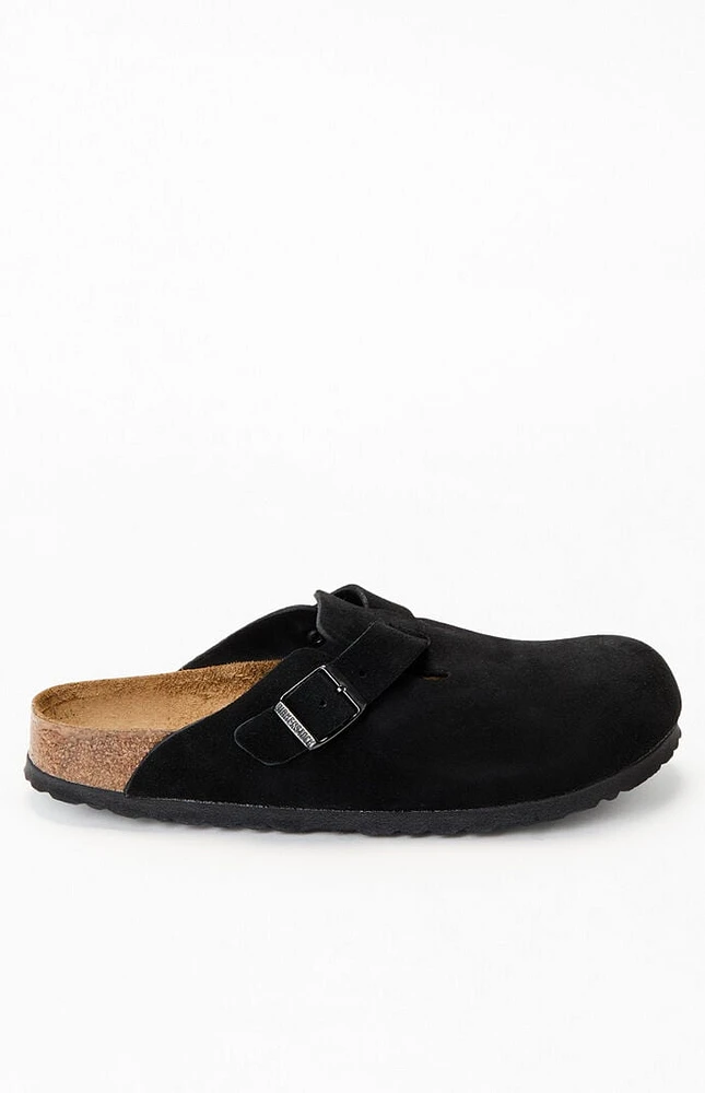 Birkenstock Boston Soft Footbed Clogs Black