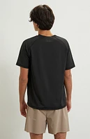 A.R.C. Active Black Raglan Sport T-Shirt