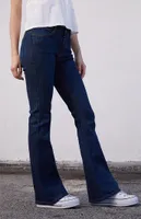 John Galt Dark Blue Melody '90s Low Rise Flare Jeans