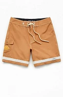 Rhythm Signature Stripe 7" Boardshorts