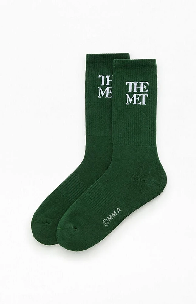 The Met x PacSun Logo Crew Socks