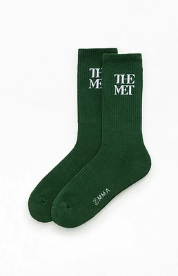 The Met x PacSun Logo Crew Socks