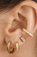 Ellie Vail Tinsley Huggie Hoop Earrings