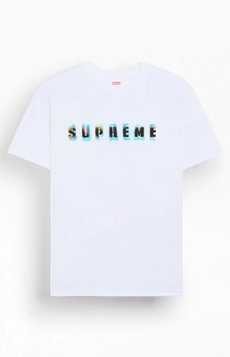 Supreme White Stencil T-Shirt