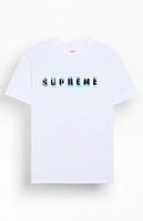 Supreme White Stencil T-Shirt