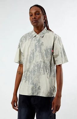 LOST Uprising Woven Camp Shirt