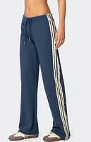 Edikted Averie Contrast Striped Sweatpants