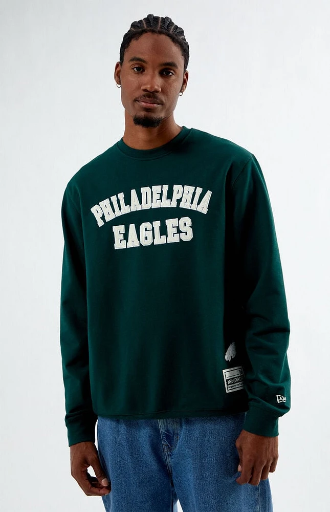 New Era Philadelphia Eagles Crew Neck Sweatshirt