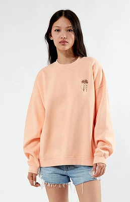 Roxy Morning Hike Crew Neck Sweatshirt