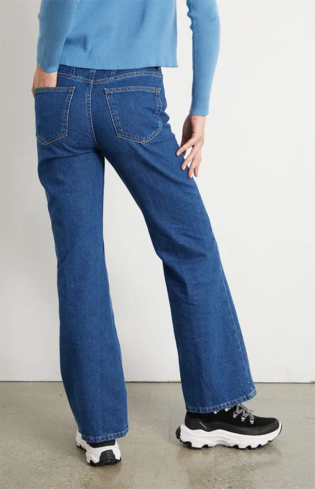 Ava High-Rise Slim Flare Jeans