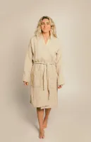 Organic Sand Gauzy Robe