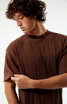 PacSun Lines Textured T-Shirt