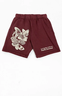 PacSun Pacific Sunwear Patterns Sweat Shorts