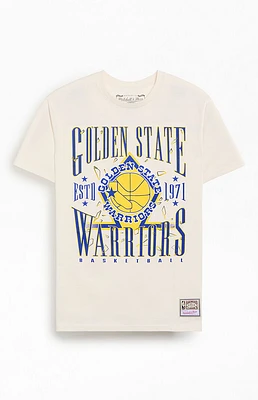 Mitchell & Ness Golden State Warriors Shattered T-Shirt