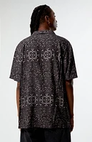 PacSun Paisley Camp Shirt