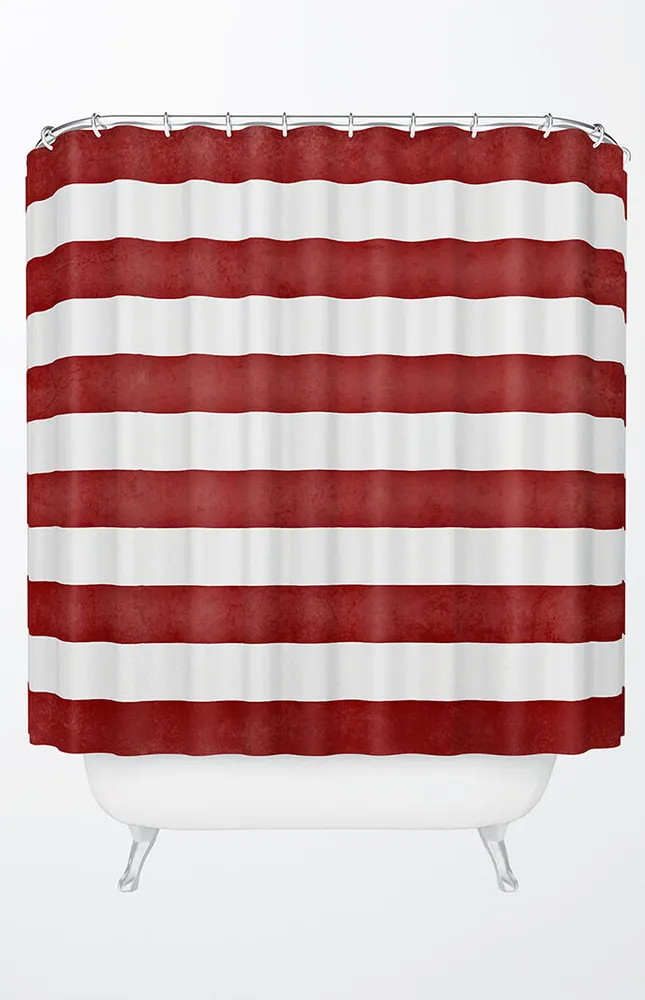 Striped Shower Curtain