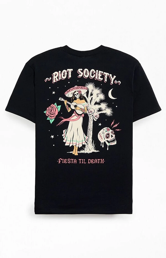 Riot Society Fiesta Till Death T-Shirt