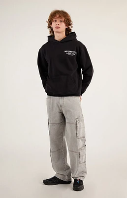 Pacsun Dylan Baggy Cargo Jeans Gray